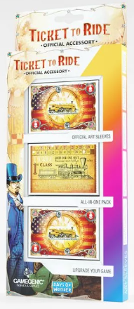 Ticket To Ride Art Sleeves